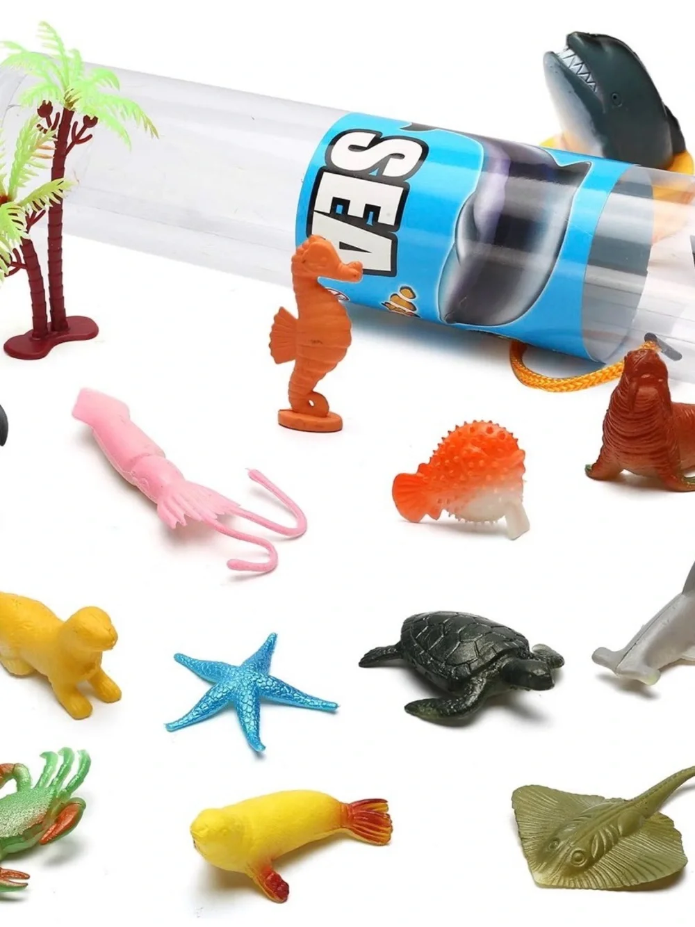 Natural World 82-Piece Animal Toy Set by - Green